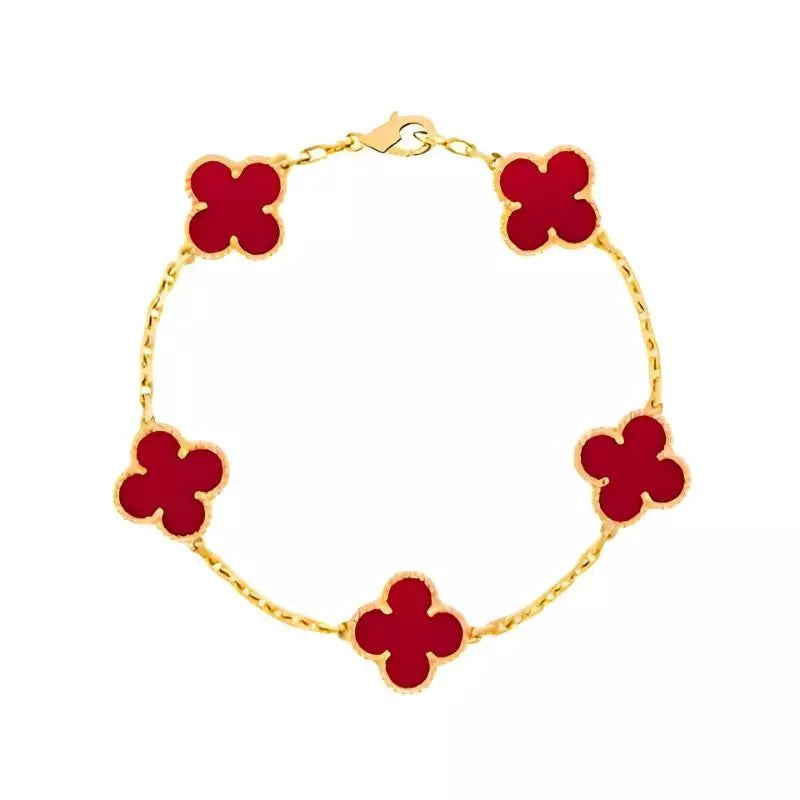 Pulsera de trébol 4 hojas