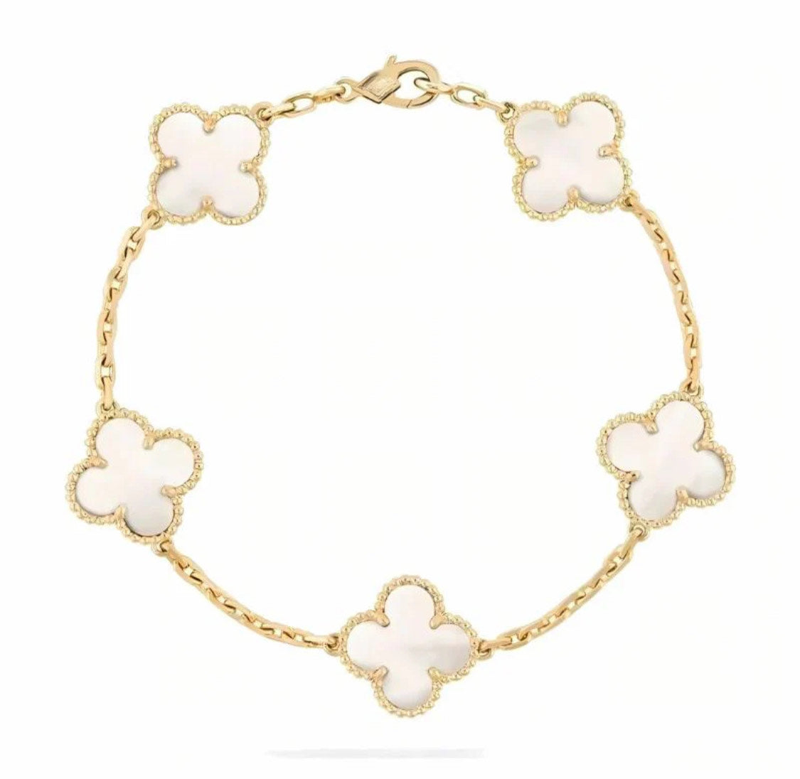 Pulsera de trébol 4 hojas