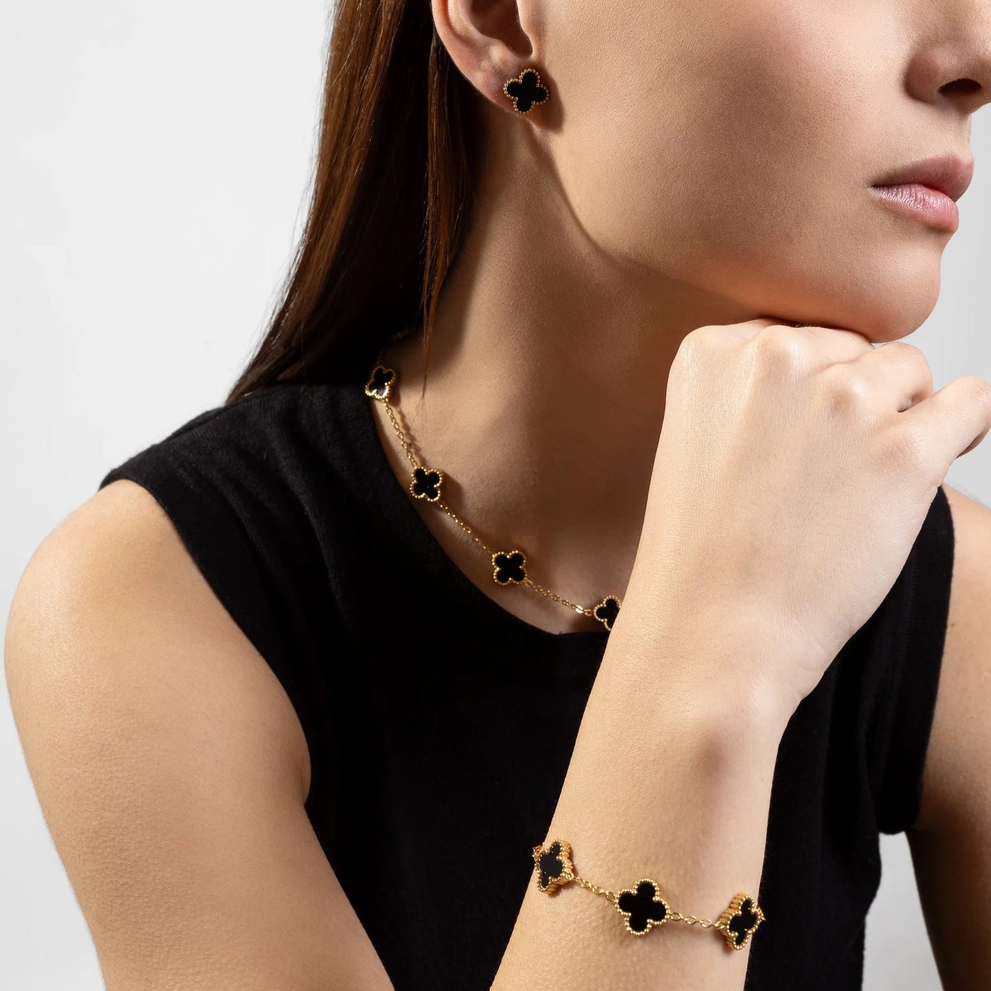 Pulsera trébol 4 hojas