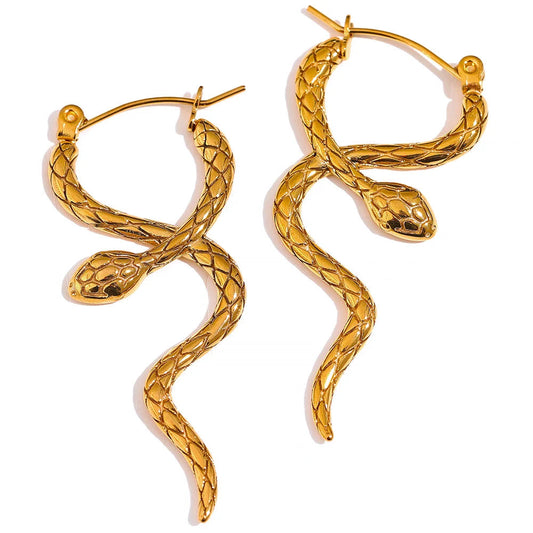 Pendientes de serpiente