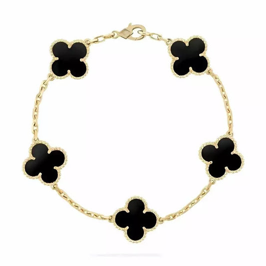 Pulsera de trébol 4 hojas