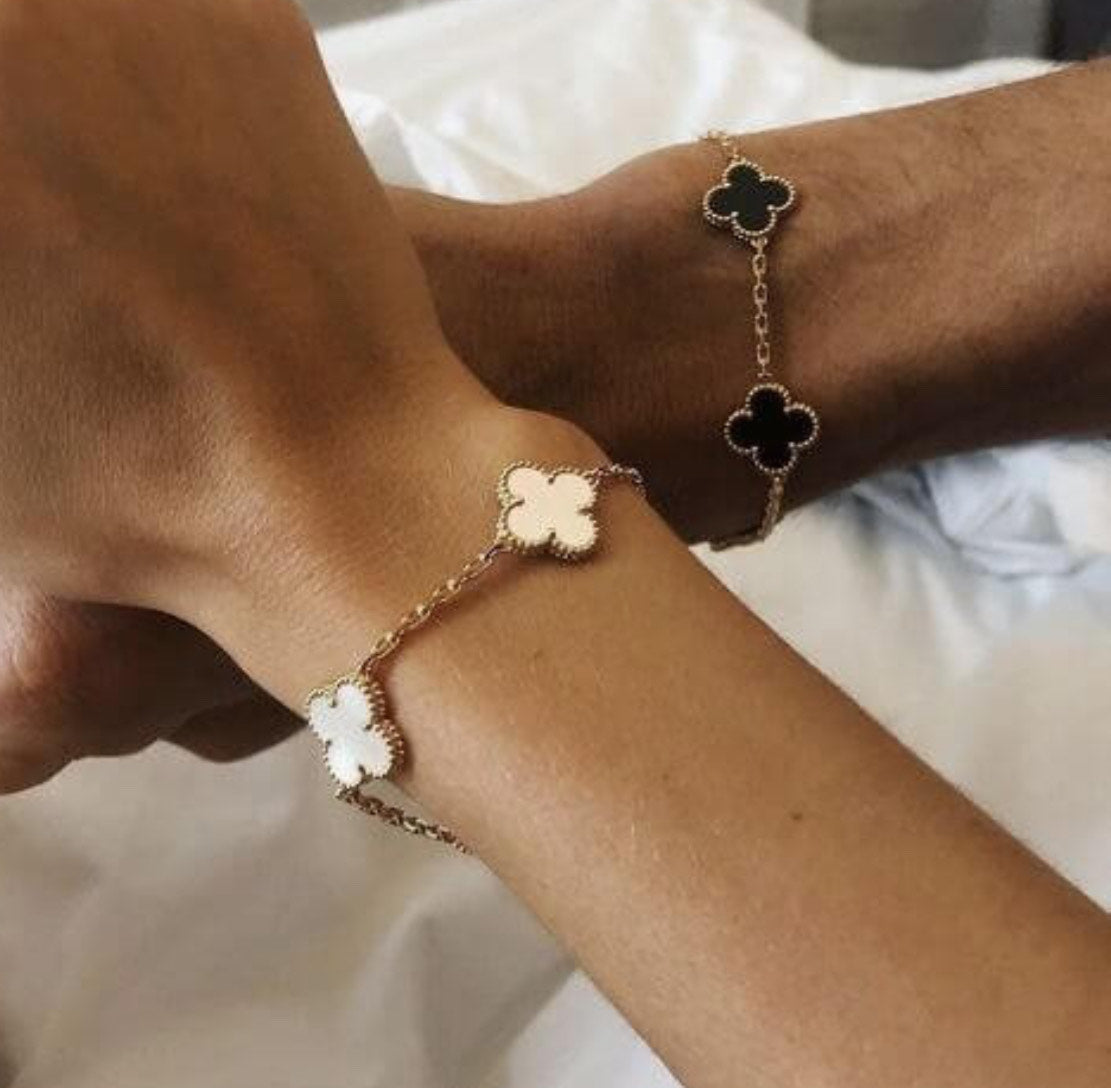 Pulsera de trébol 4 hojas
