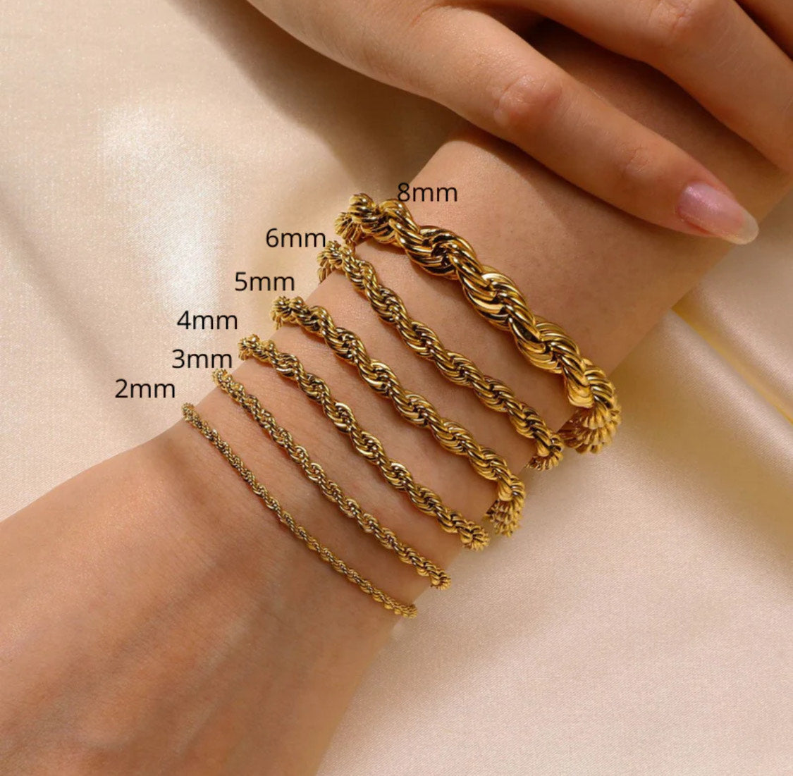 Pulsera de cuerda