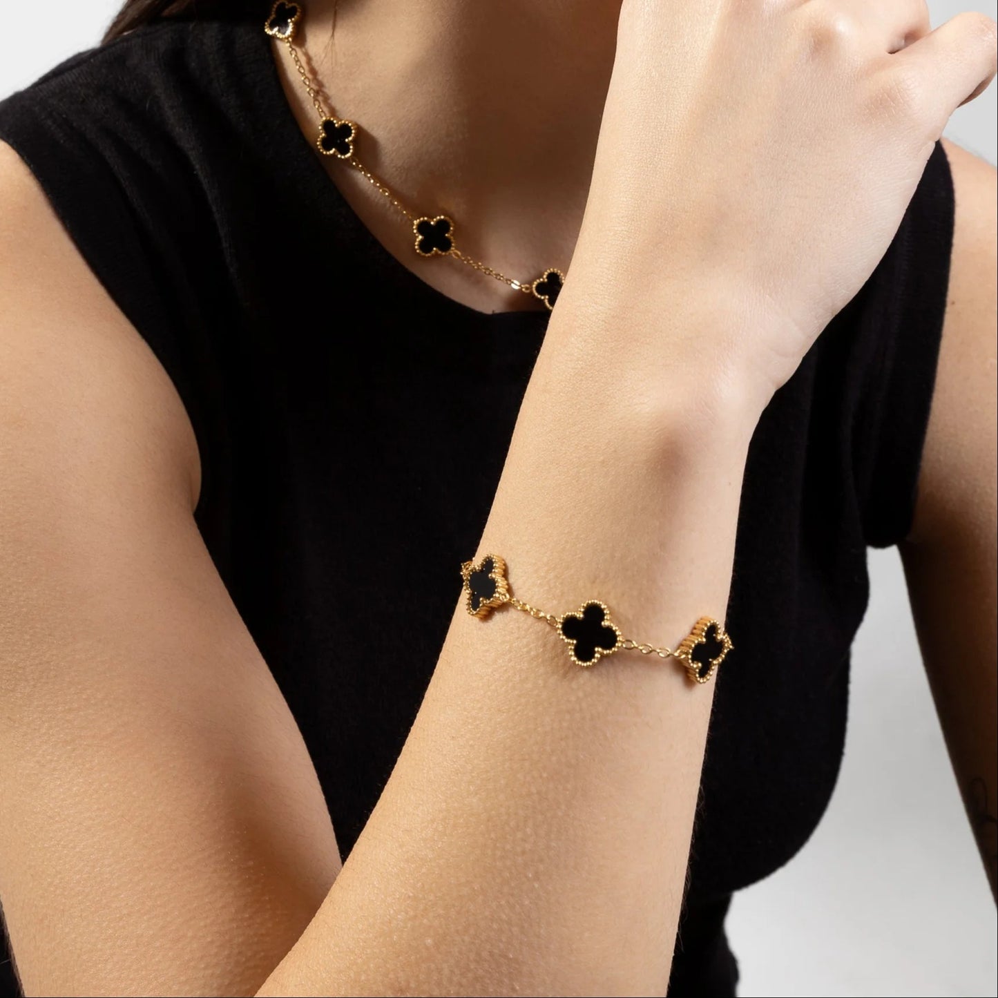 Pulsera trébol 4 hojas