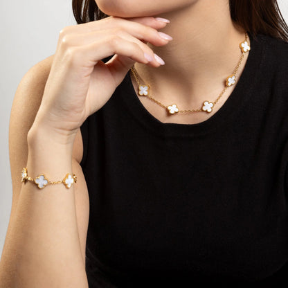 Pulsera trébol 4 hojas